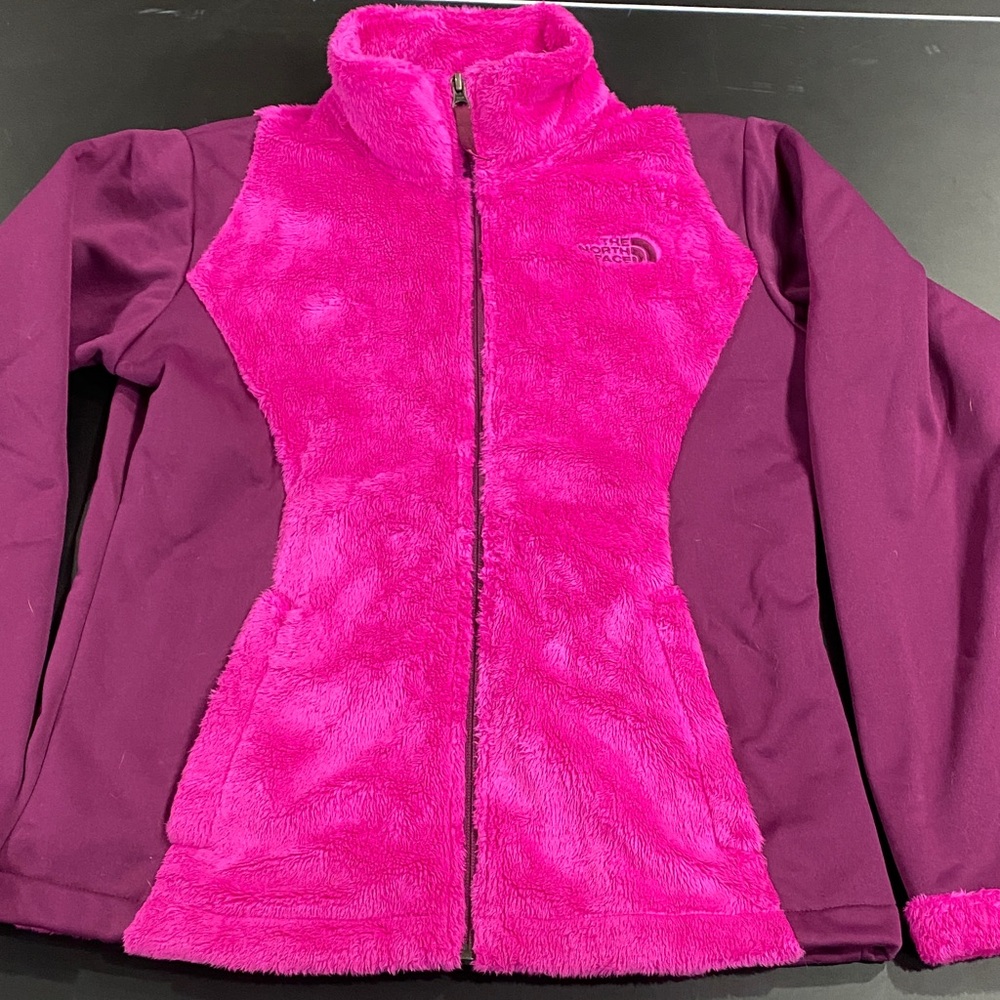 The North Face Kids' Fuchsia and Plum Fleece Jacket